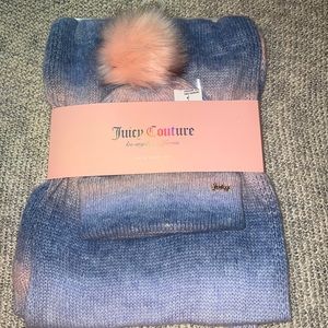 Juicy Couture Hat and Scarf Set